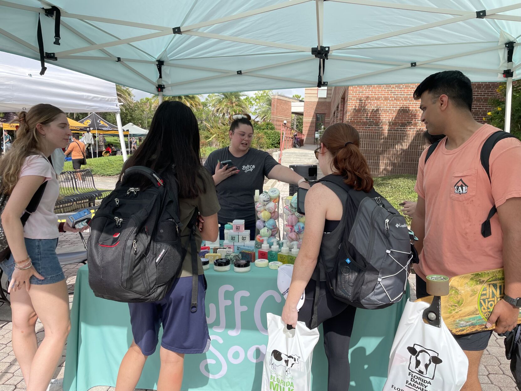 Market Day makes a comeback at the Student Union as students return to campus